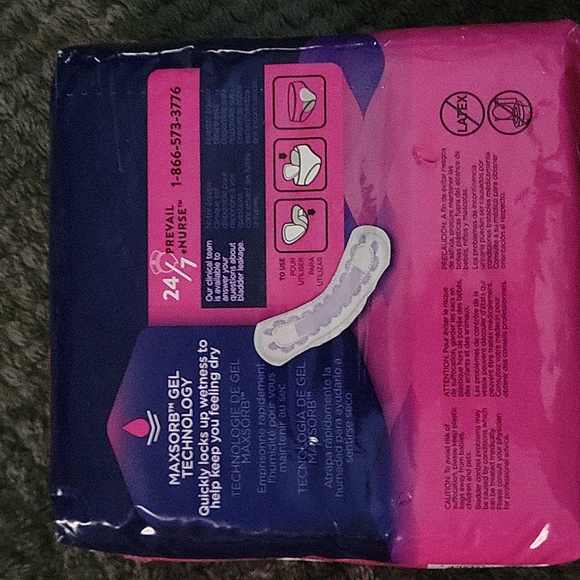 2 Packs (40 total)Prevail Daily Pads for Bladder Leaks - Picture 2 of 3